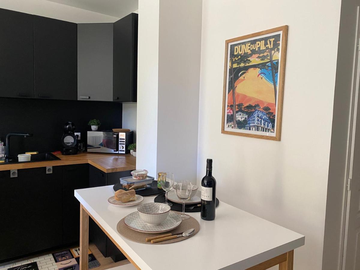 Charmant T2 Avec Exterieur Villa Deganne Arcachon Eksteriør billede